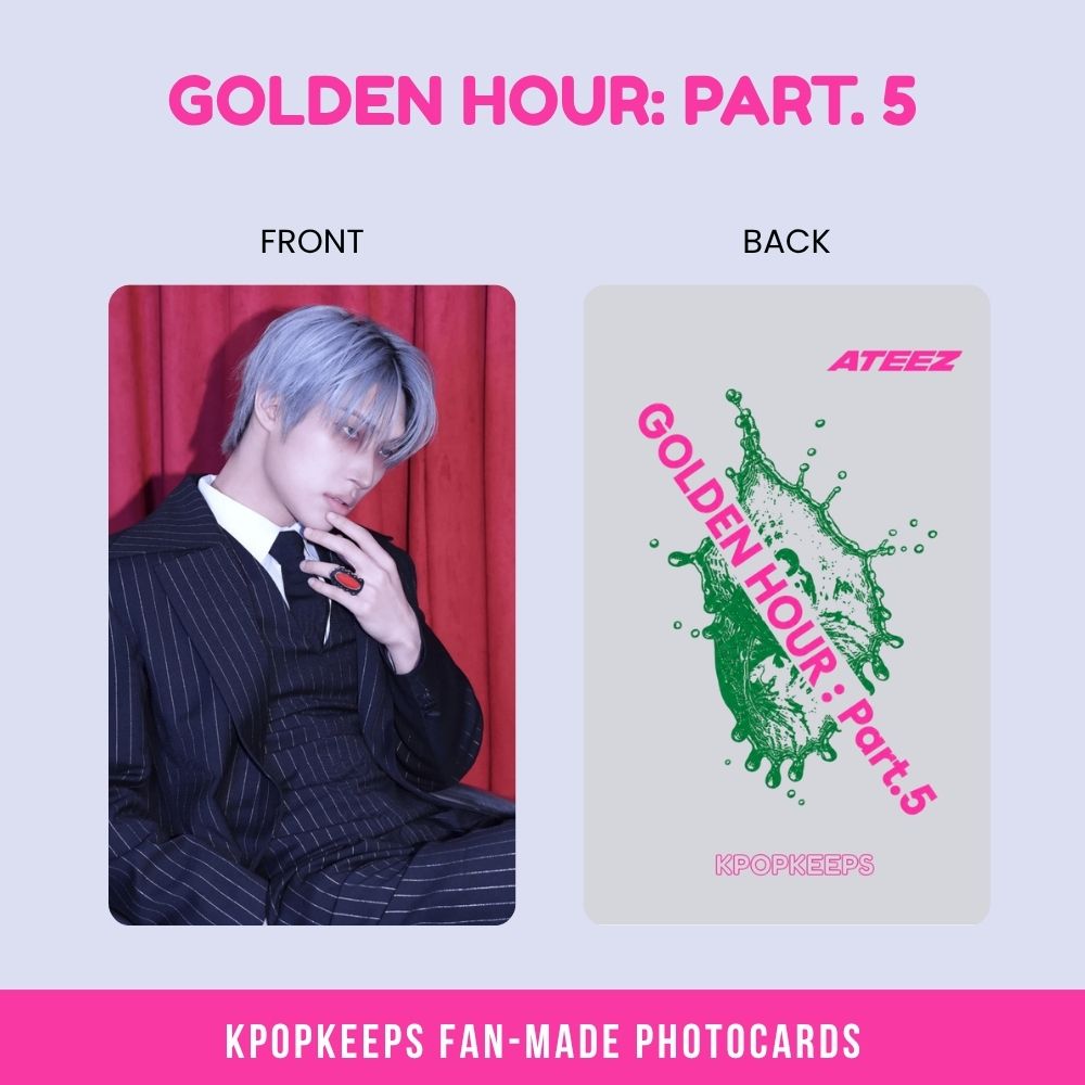 ATEEZ Golden Hour pt 5 (SET A) Photocards
