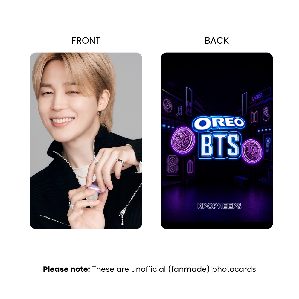 [PRE-ORDER] BTS x Oreo Photocard Set | K-Pop Collectible