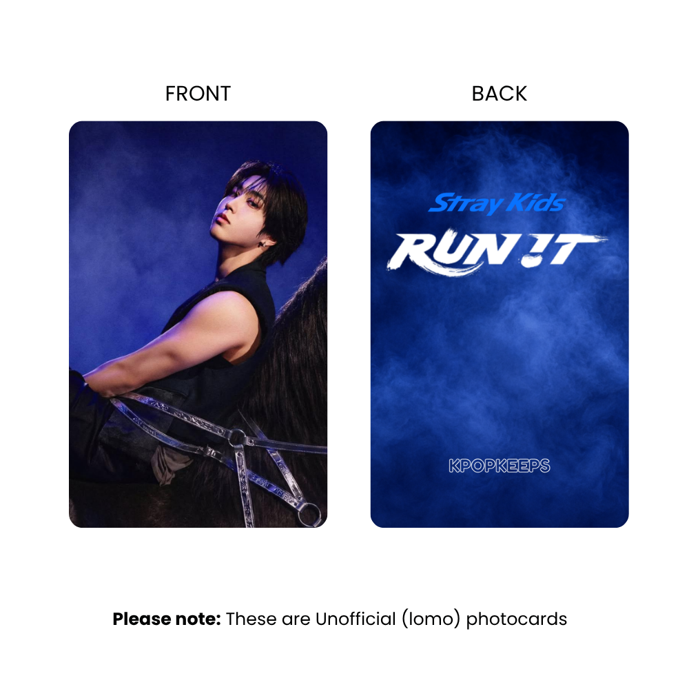 [PRE-ORDER] Stray Kids RUN IT World Tour (Set B) Photocards | KPop Collectible