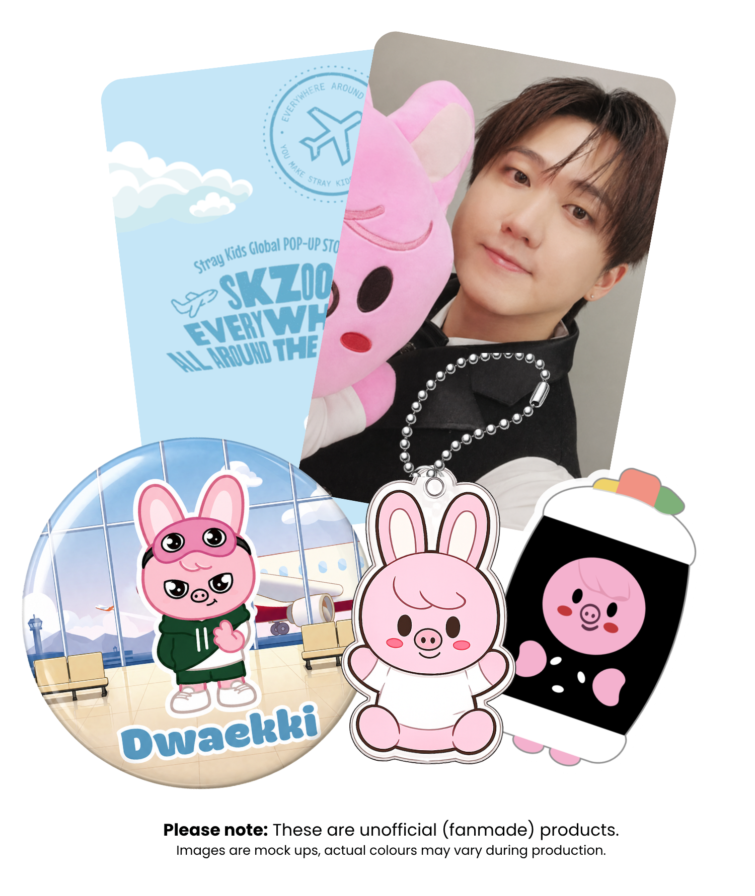 [PRE-ORDER] x8 Stray Kids Mystery Bag | SKZOO Everywhere All Around The World