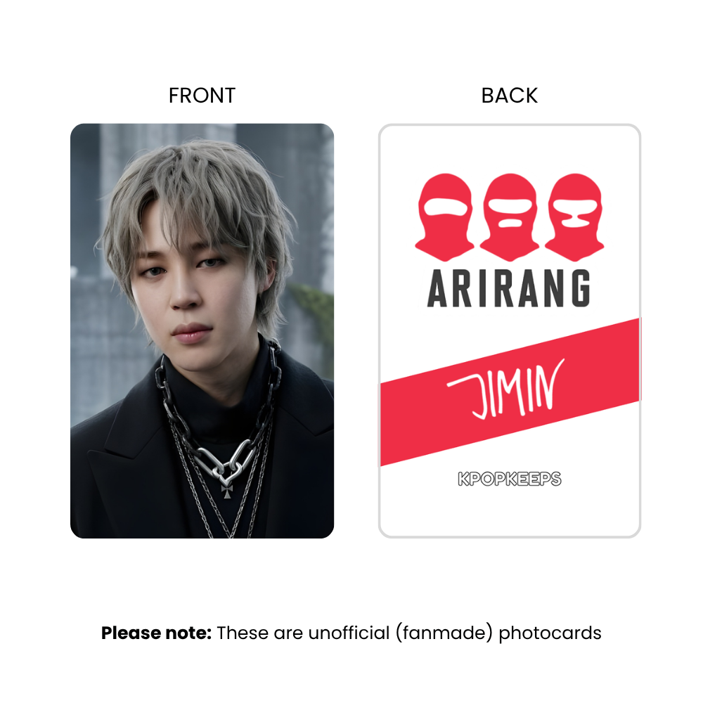 BTS Arirang Hooligan Photocards | K-Pop Collectible