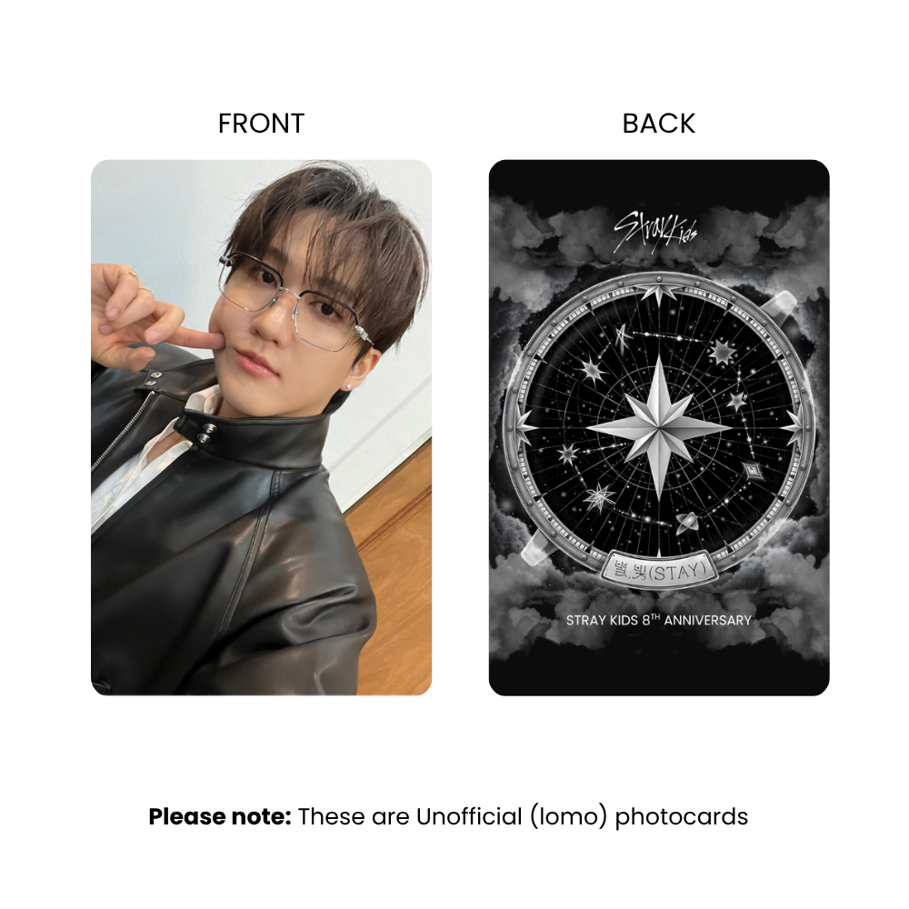 Stray Kids 8th Anniversary Photocards | KPop Collectible