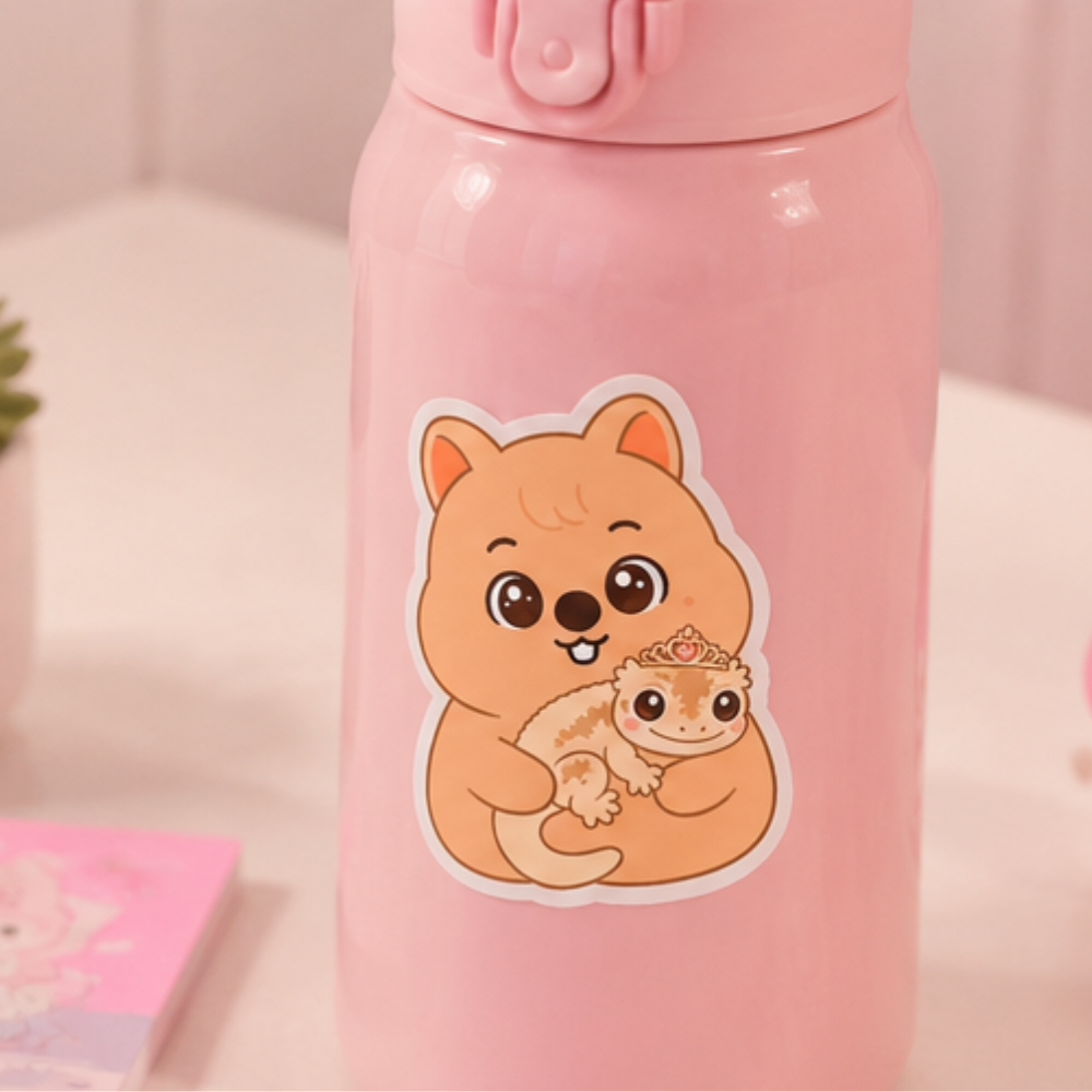 Stray Kids Han Quokka & Princess Richard Stickers