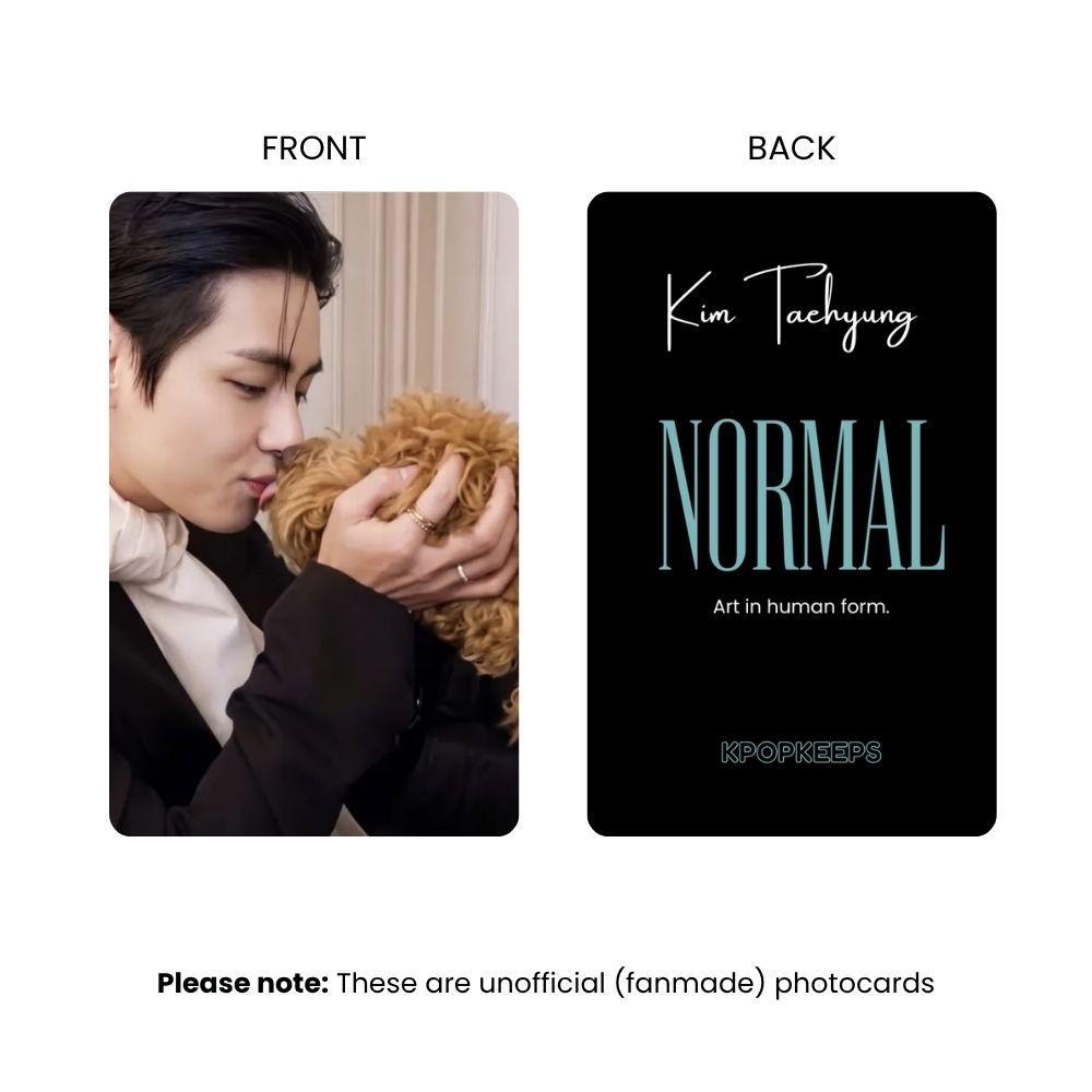 BTS NORMAL MV (SET B) Photocards