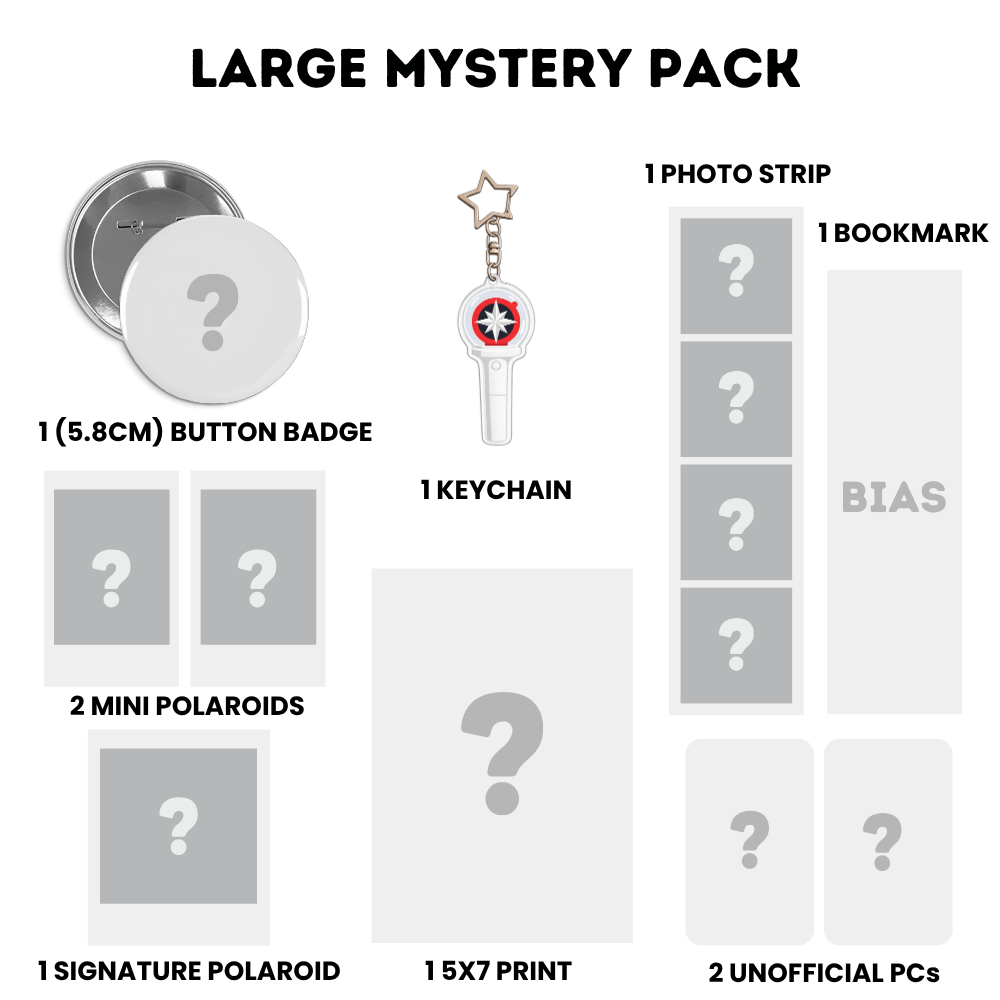 Stray Kids Mystery Bundle | 5–11 K-pop Items (Photocards, Keychains + More)