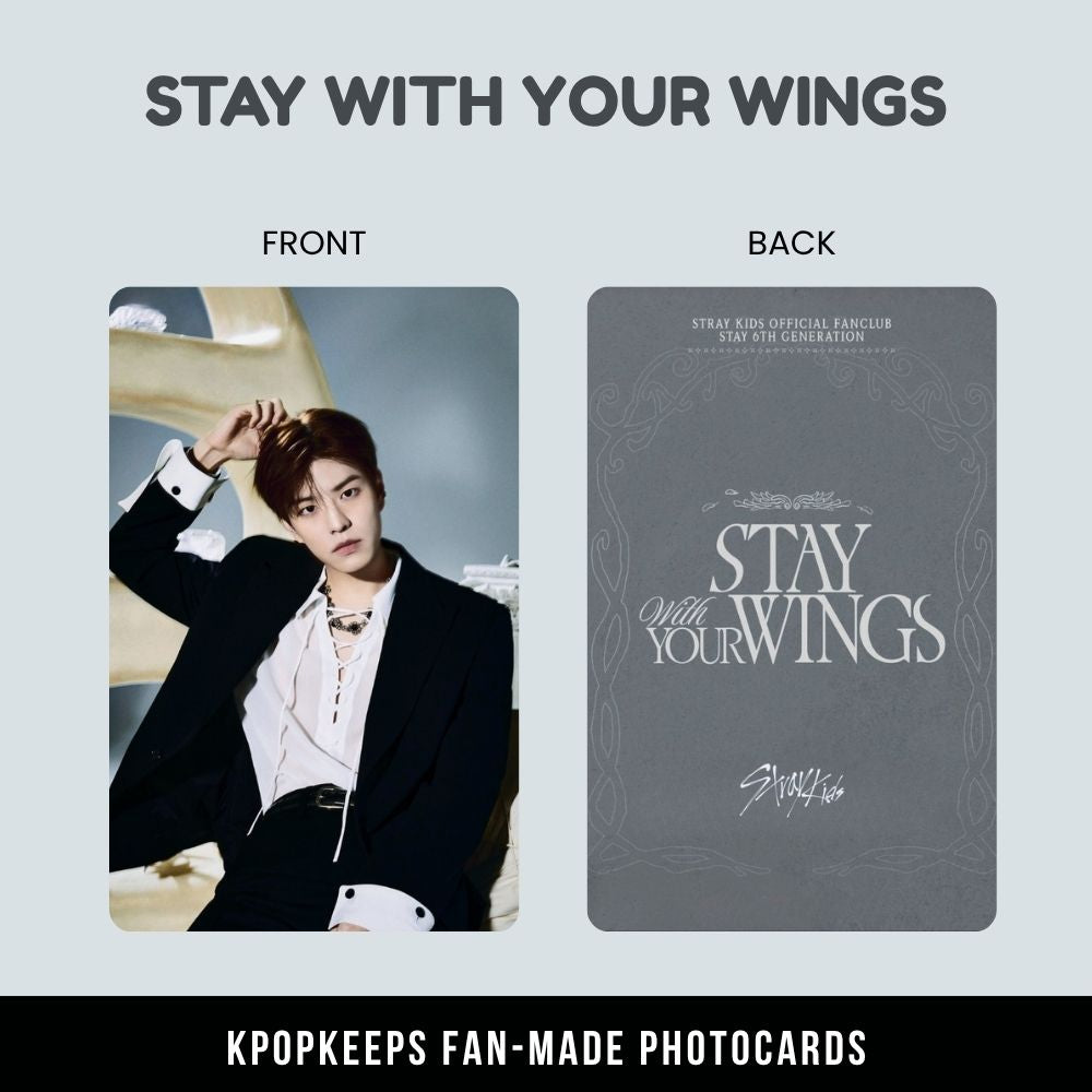 Stray Kids STAY With Your Wings Photocards | KPop Collectible