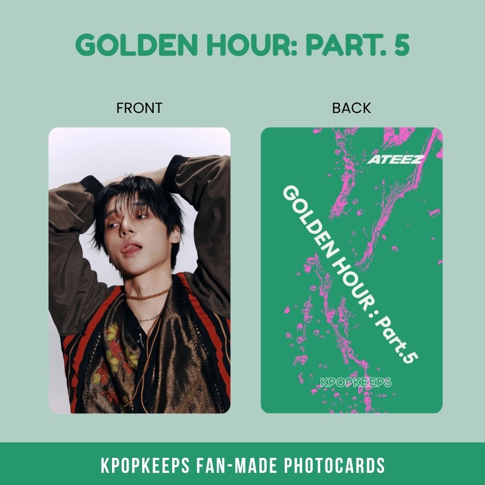 ATEEZ Golden Hour pt 5 (SET C) Photocards