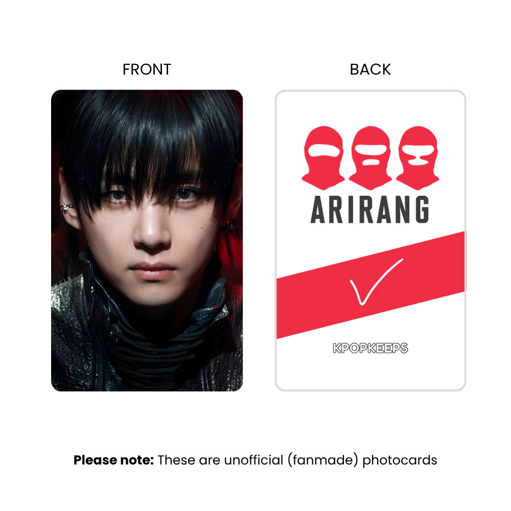 BTS Arirang Hooligan Photocards | K-Pop Collectible