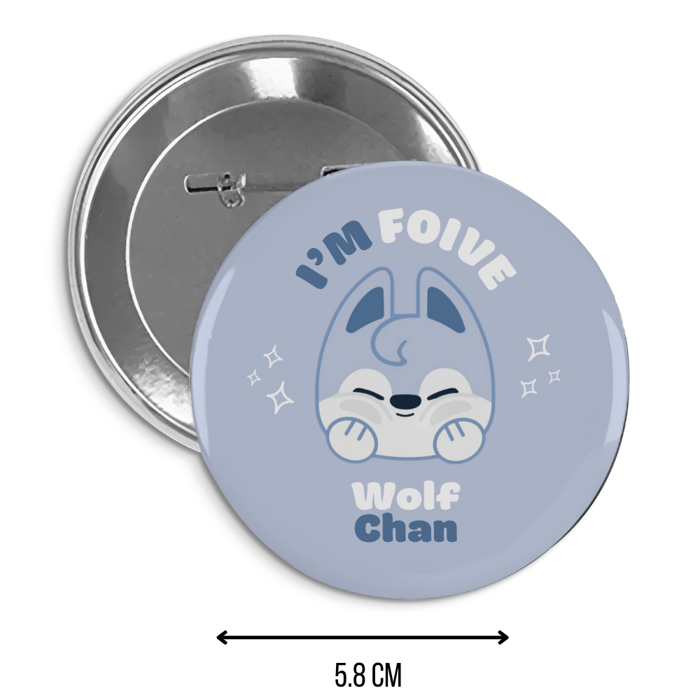 Stray Kids SKZOO Inspired Pin Badge | SKZ K-Pop Collectible