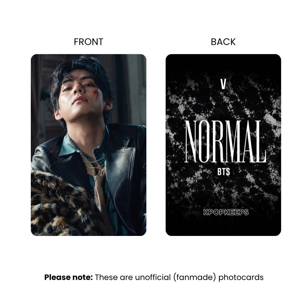 BTS NORMAL MV (SET A) Photocards