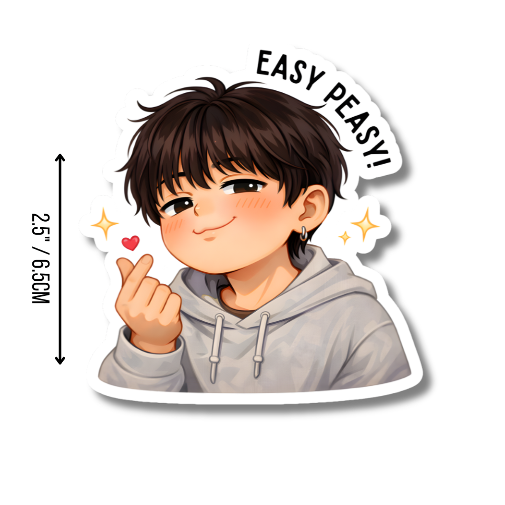 BTS Hot Ones Wings Stickers