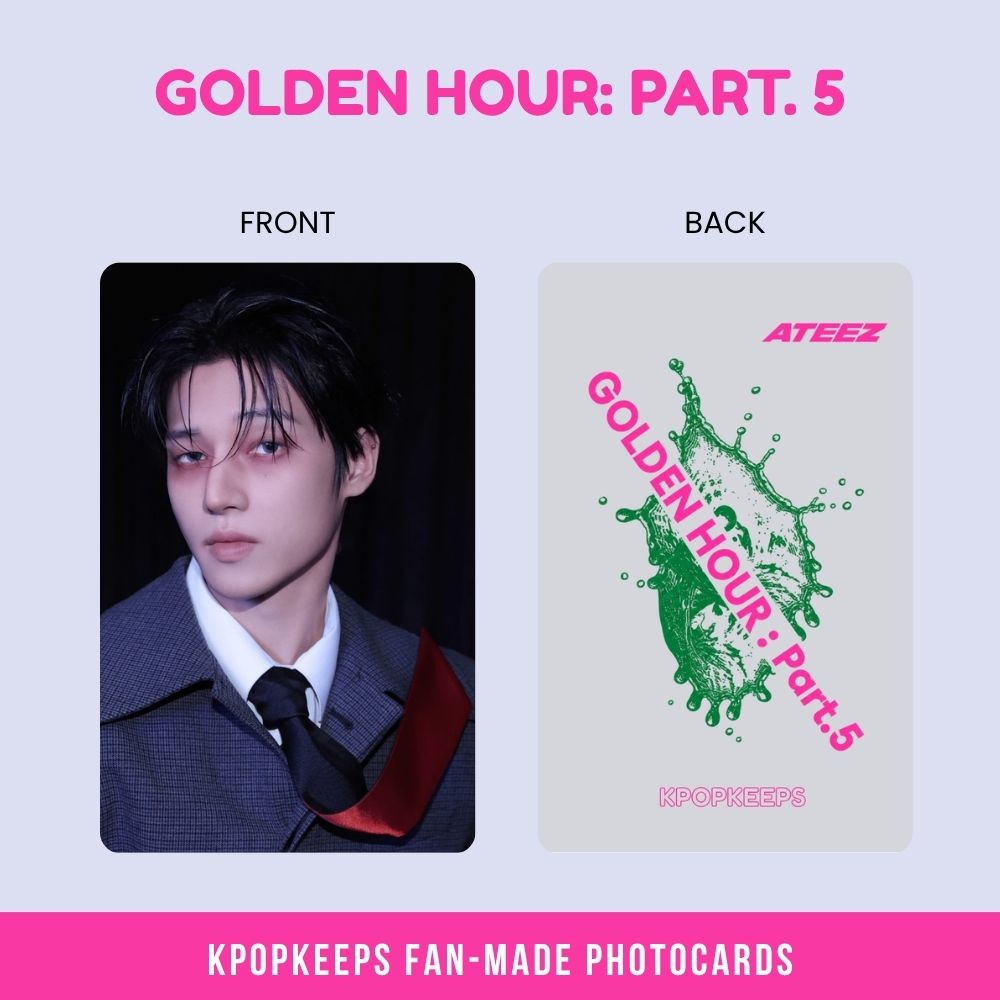 ATEEZ Golden Hour pt 5 (SET A) Photocards
