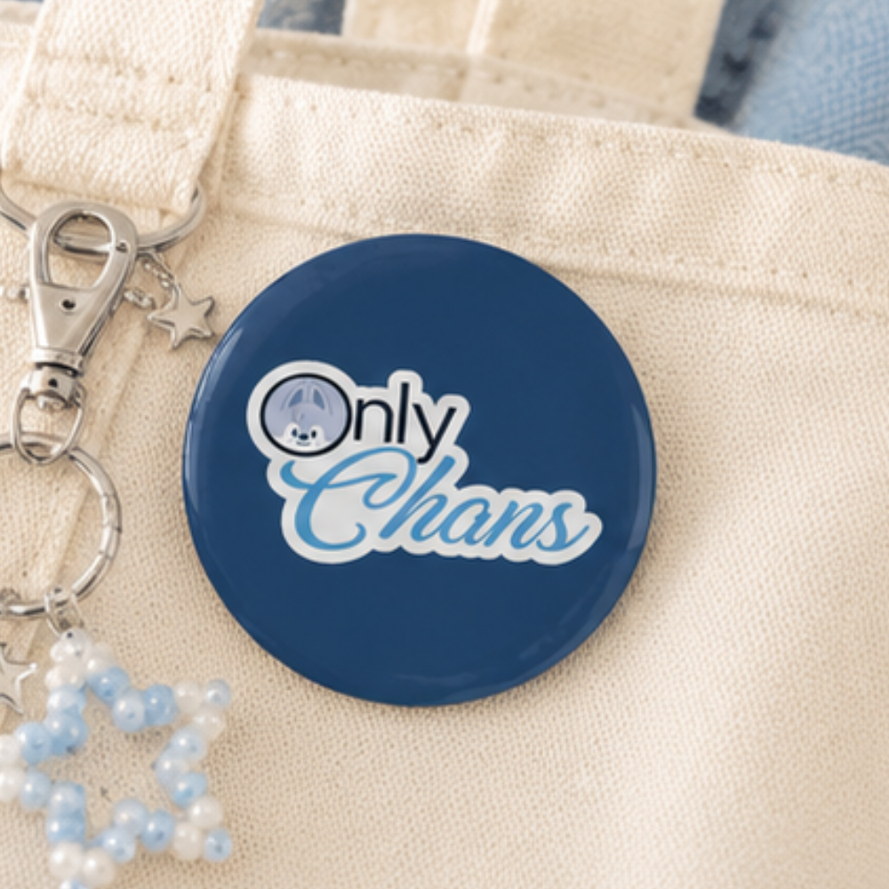 Stray Kids OnlyChans Inspired Pin Badge | SKZ K-Pop Collectible