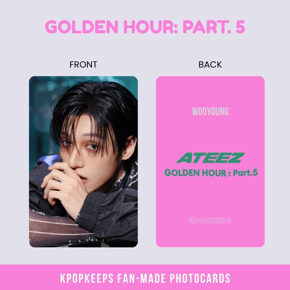 ATEEZ Golden Hour pt 5 (SET B) Photocards