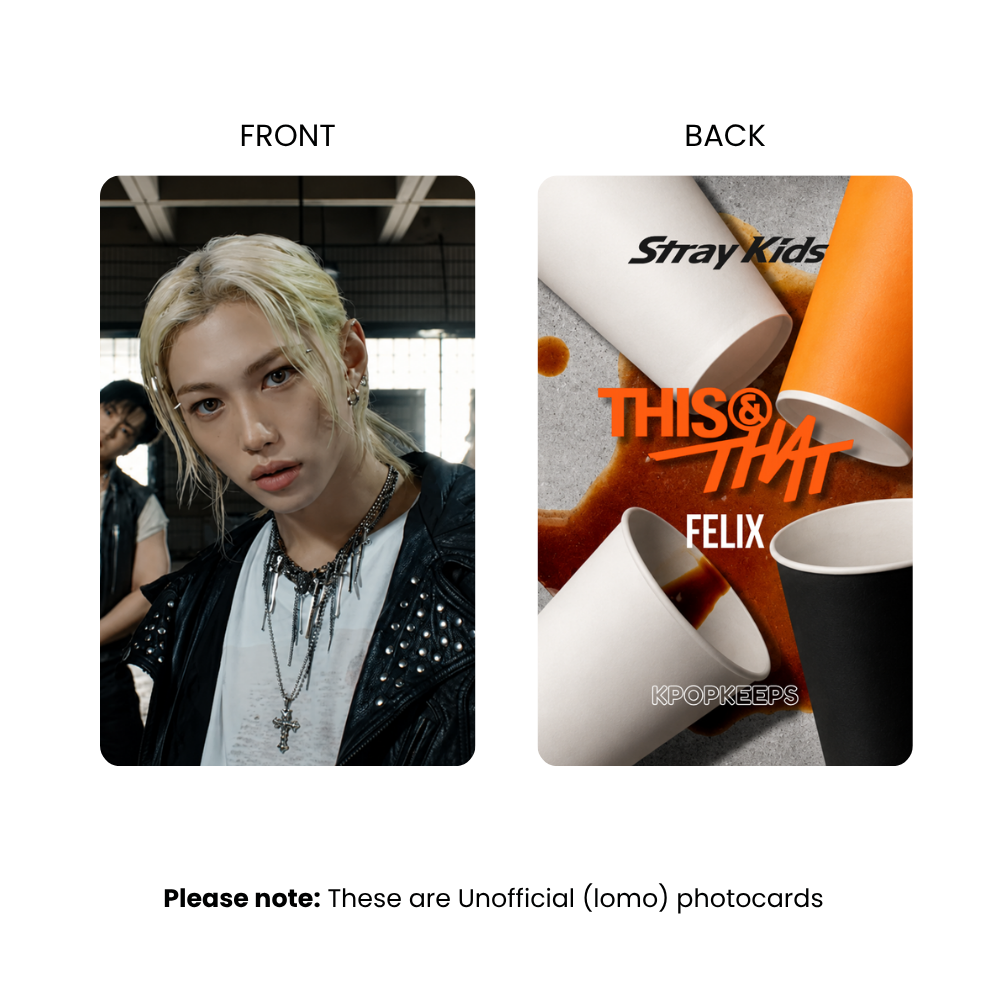Stray Kids This & That MV Photocards