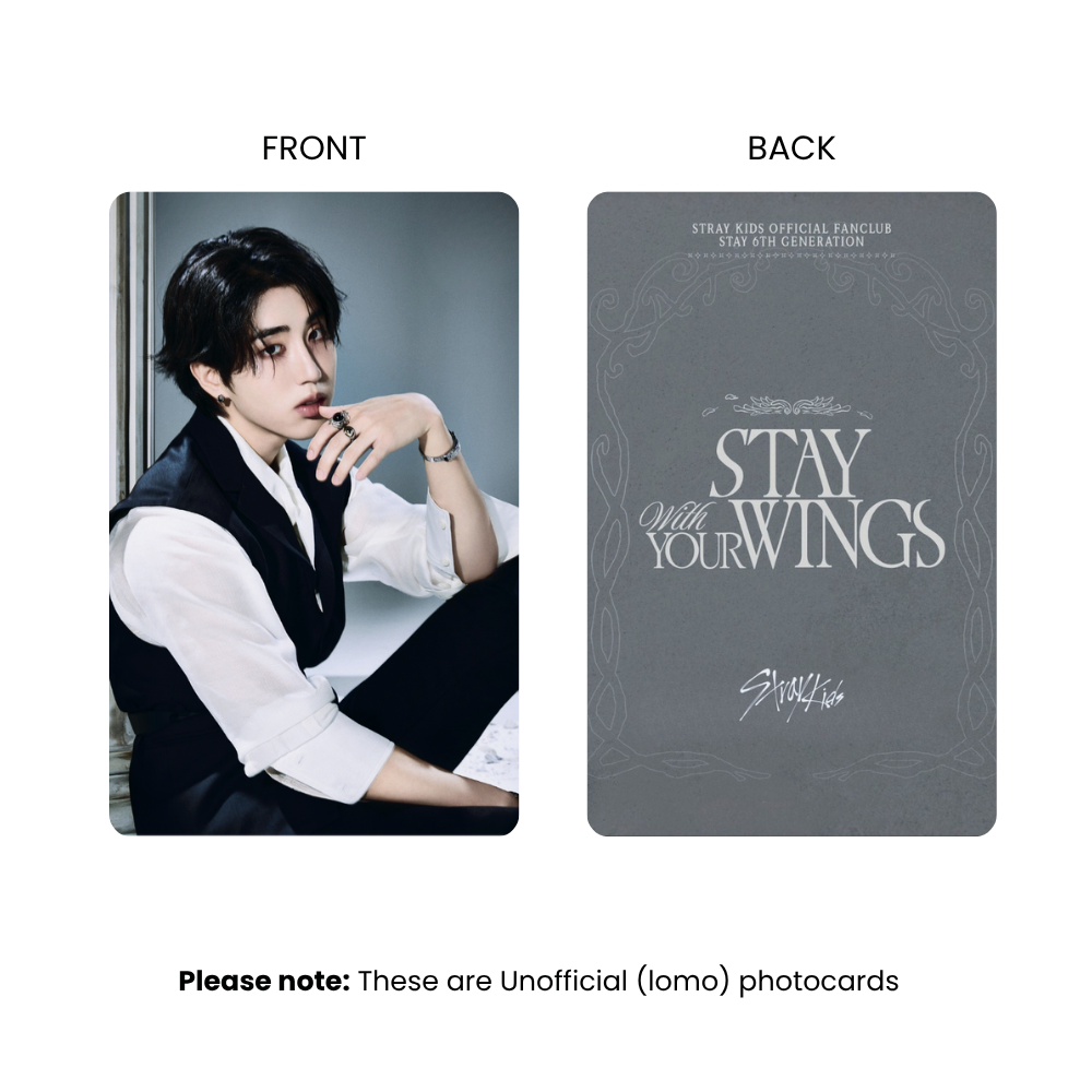 Stray Kids STAY With Your Wings Photocards | KPop Collectible