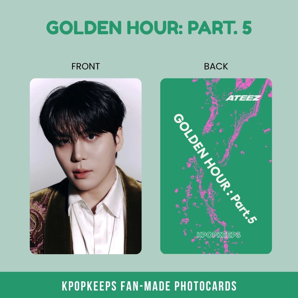 ATEEZ Golden Hour pt 5 (SET C) Photocards