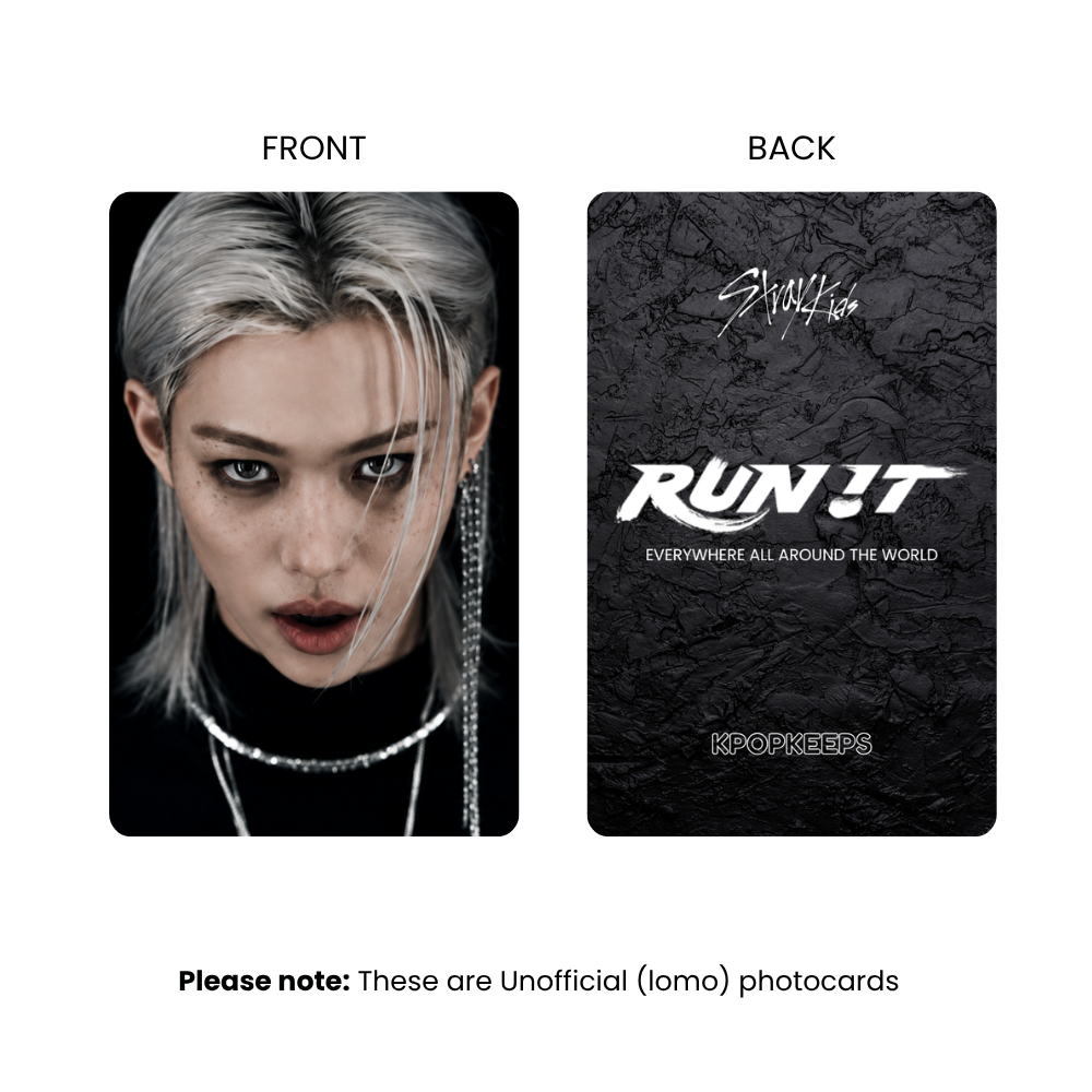 [PRE-ORDER] Stray Kids RUN IT MV Photocards | KPop Collectible