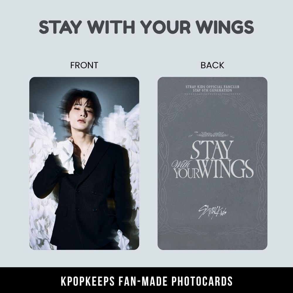 Stray Kids STAY With Your Wings Photocards | KPop Collectible