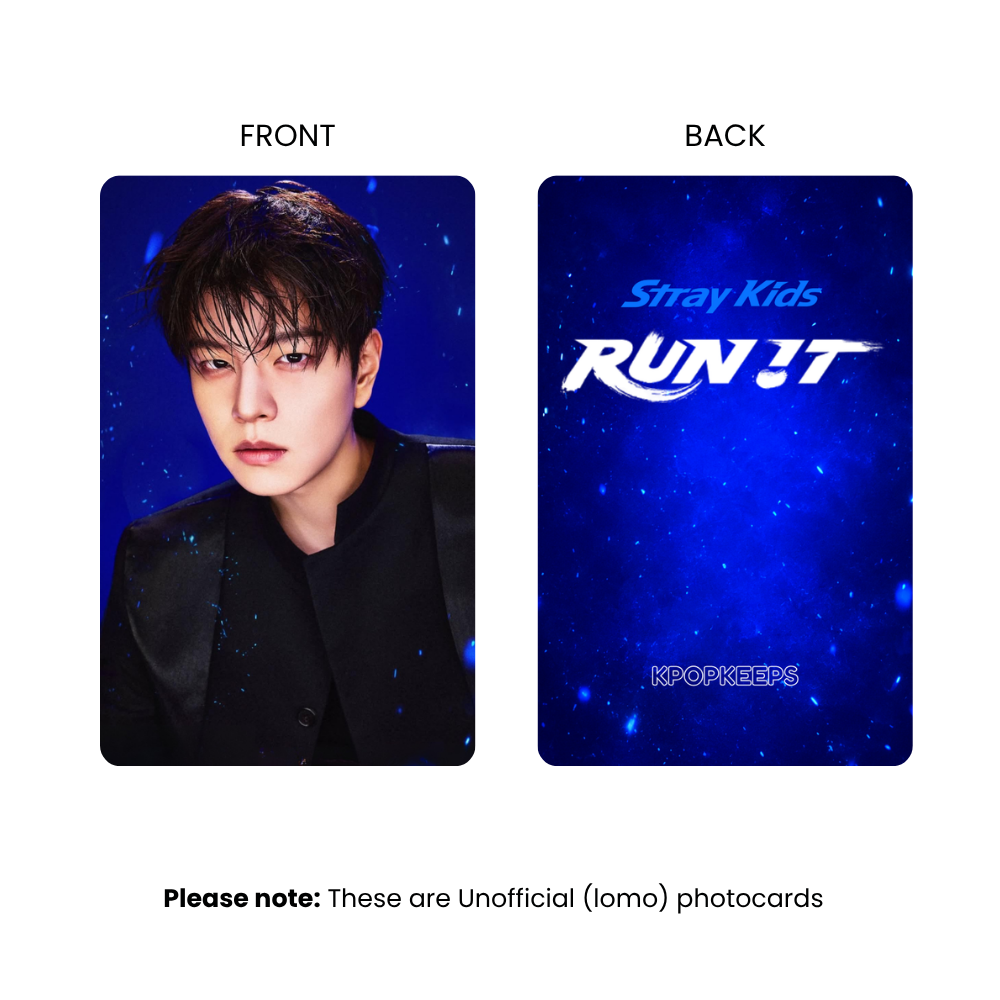 [PRE-ORDER] Stray Kids RUN IT World Tour (Set A) Photocards | KPop Collectible