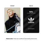 Stray Kids Felix x Adidas Photocard Set | K-Pop Collectible