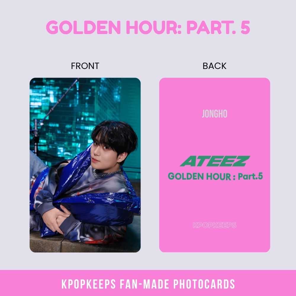 ATEEZ Golden Hour pt 5 (SET B) Photocards