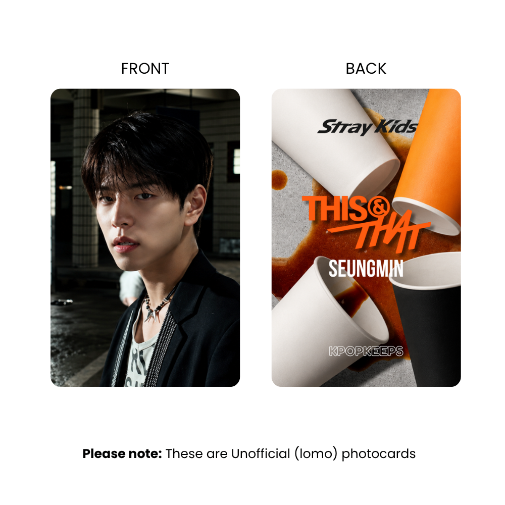 Stray Kids This & That MV Photocards
