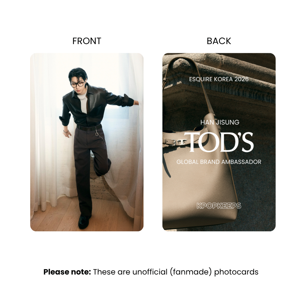 [PRE-ORDER] Stray Kids HAN X TOD's Photocard Set | K-Pop Collectible