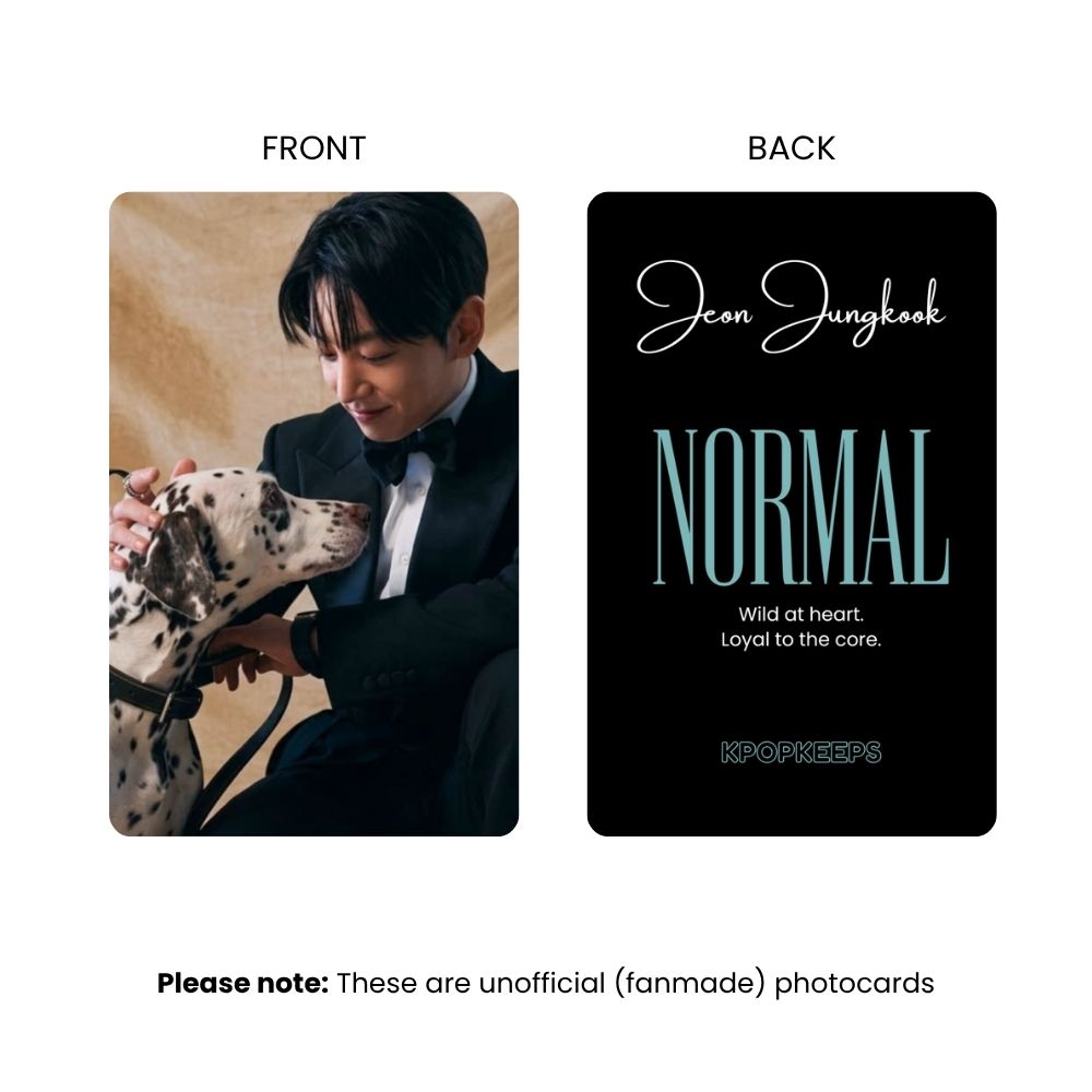 BTS NORMAL MV (SET B) Photocards