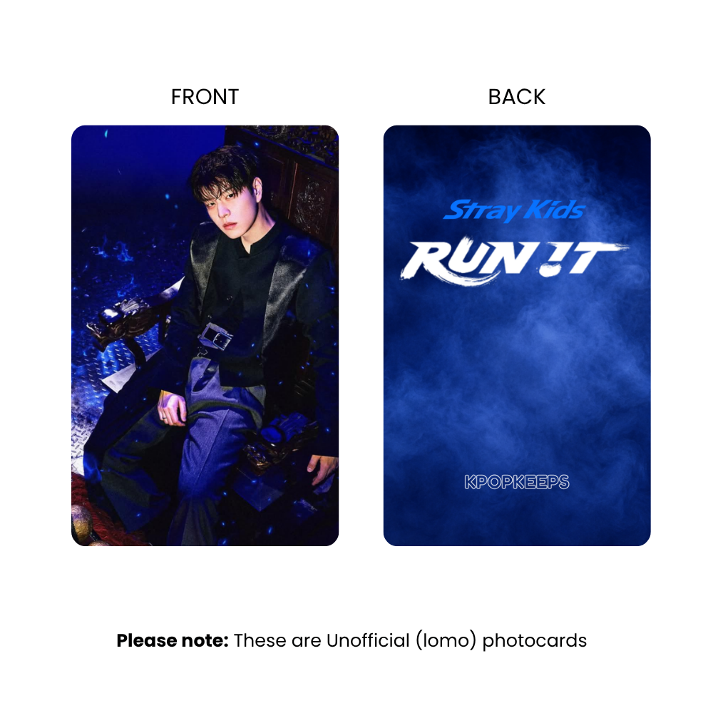 [PRE-ORDER] Stray Kids RUN IT World Tour (Set B) Photocards | KPop Collectible