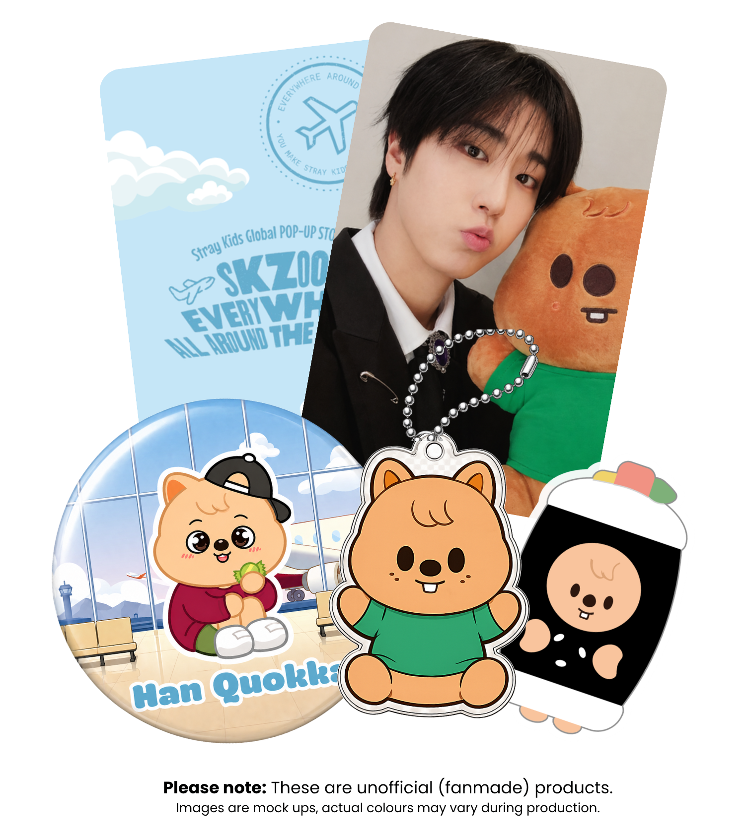 [PRE-ORDER] x3 Stray Kids Mystery Bag | SKZOO Everywhere All Around The World