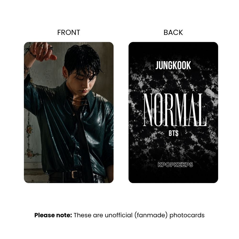 BTS NORMAL MV (SET A) Photocards