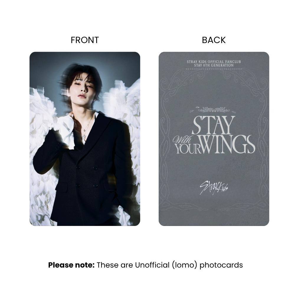 Stray Kids STAY With Your Wings Photocards | KPop Collectible
