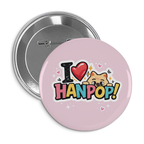 Stray Kids HanPop Inspired Pin Badge | SKZ K-Pop Collectible