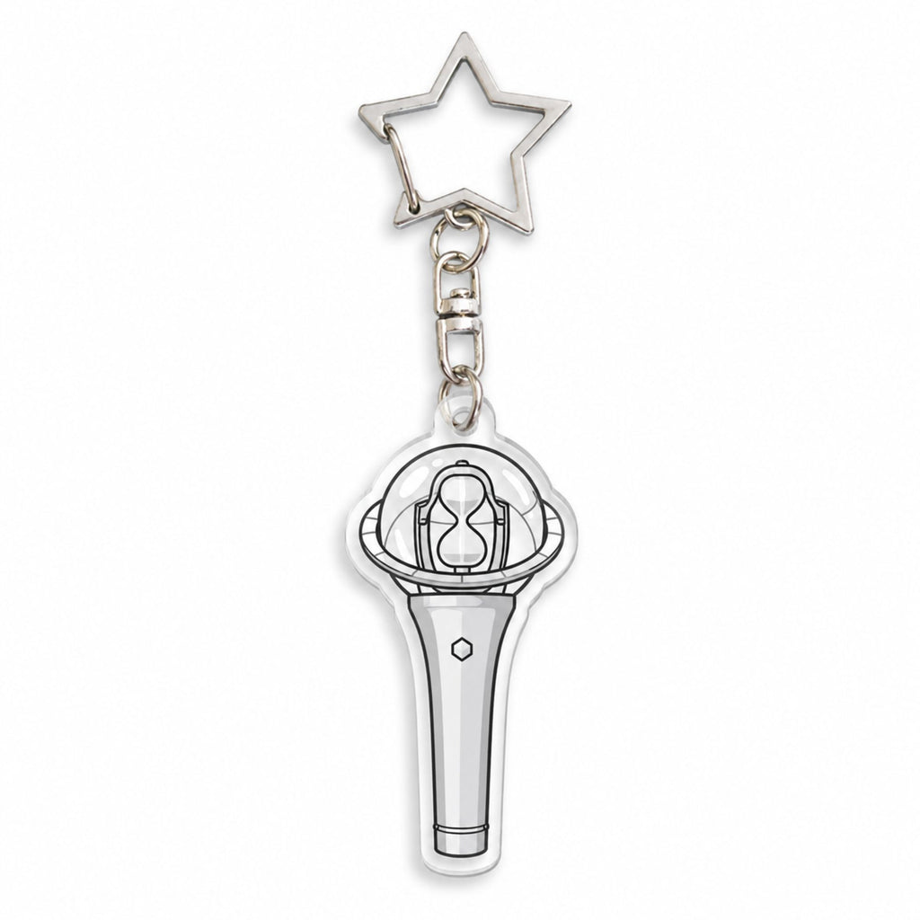 ATEEZ Lightstick Acrylic Keychain