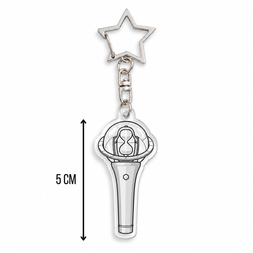 ATEEZ Lightstick Acrylic Keychain