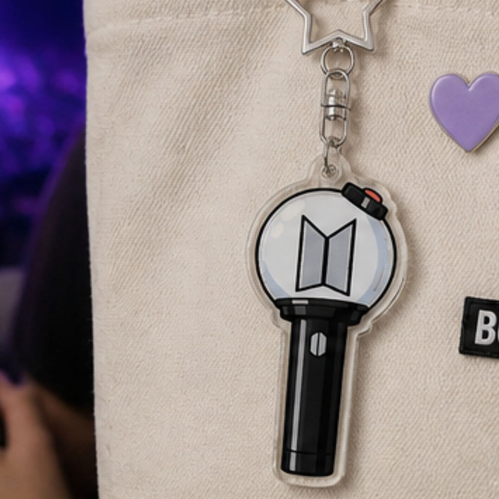 BTS ARMY Bomb Lightstick Acrylic Keychain