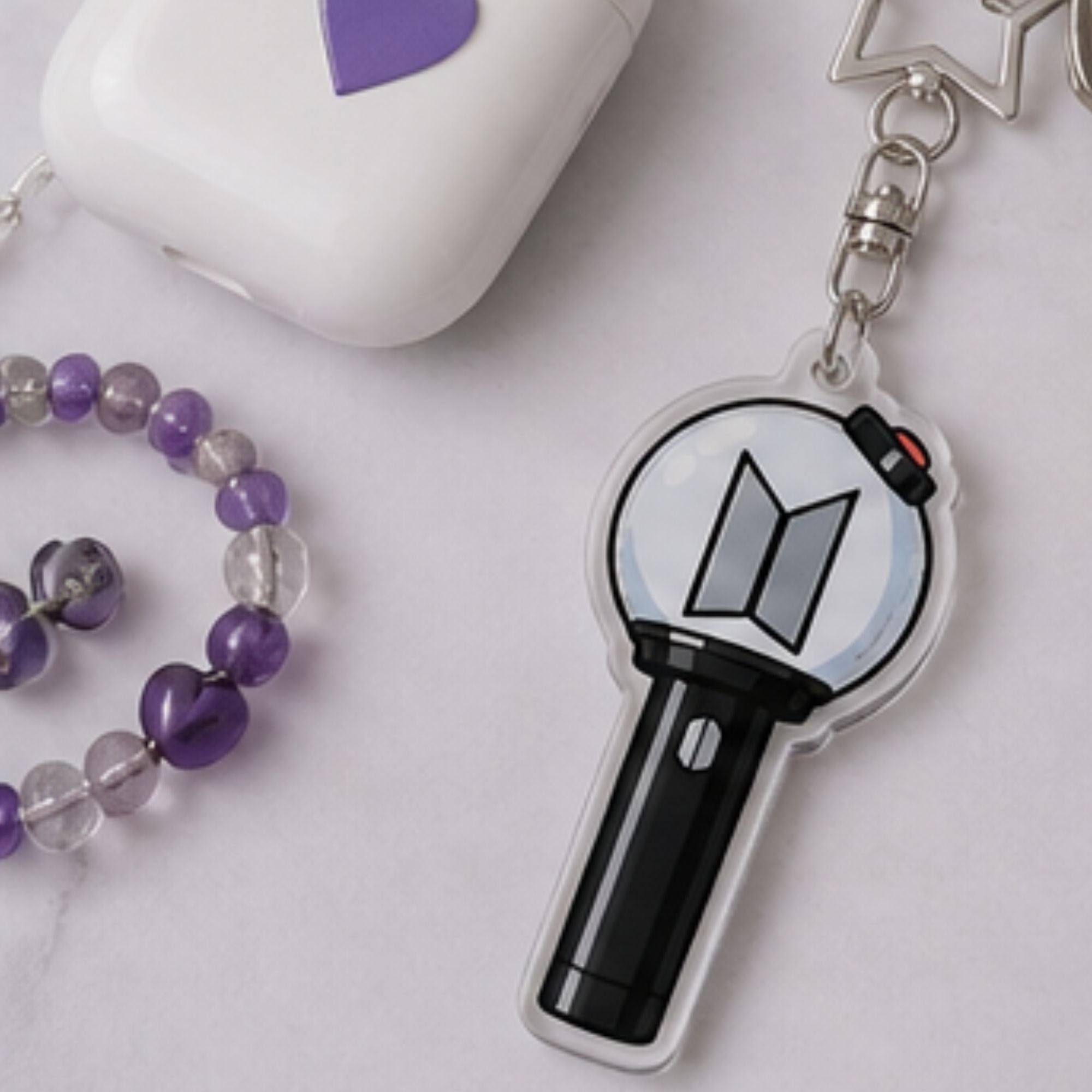 BTS ARMY Bomb Lightstick Acrylic Keychain