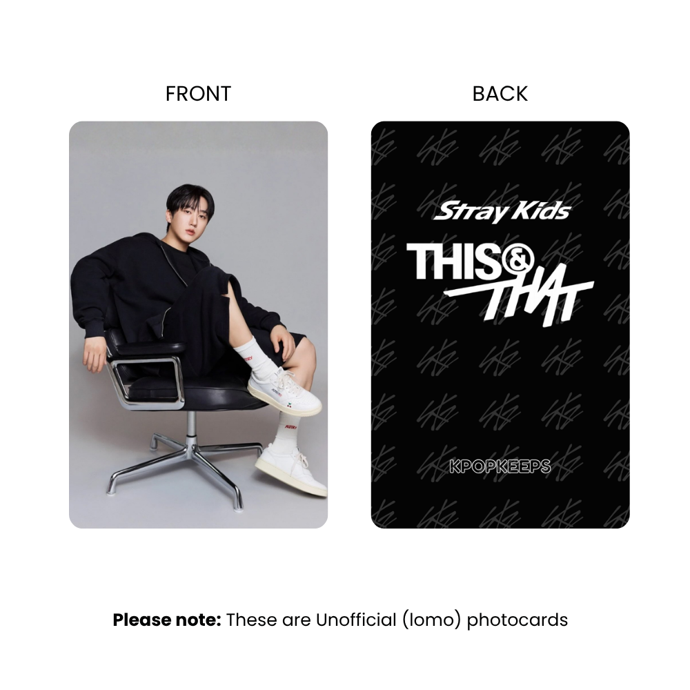 [PRE-ORDER] Stray Kids Changbin x Autry Photocard Set | Fan-made KPop Collectible