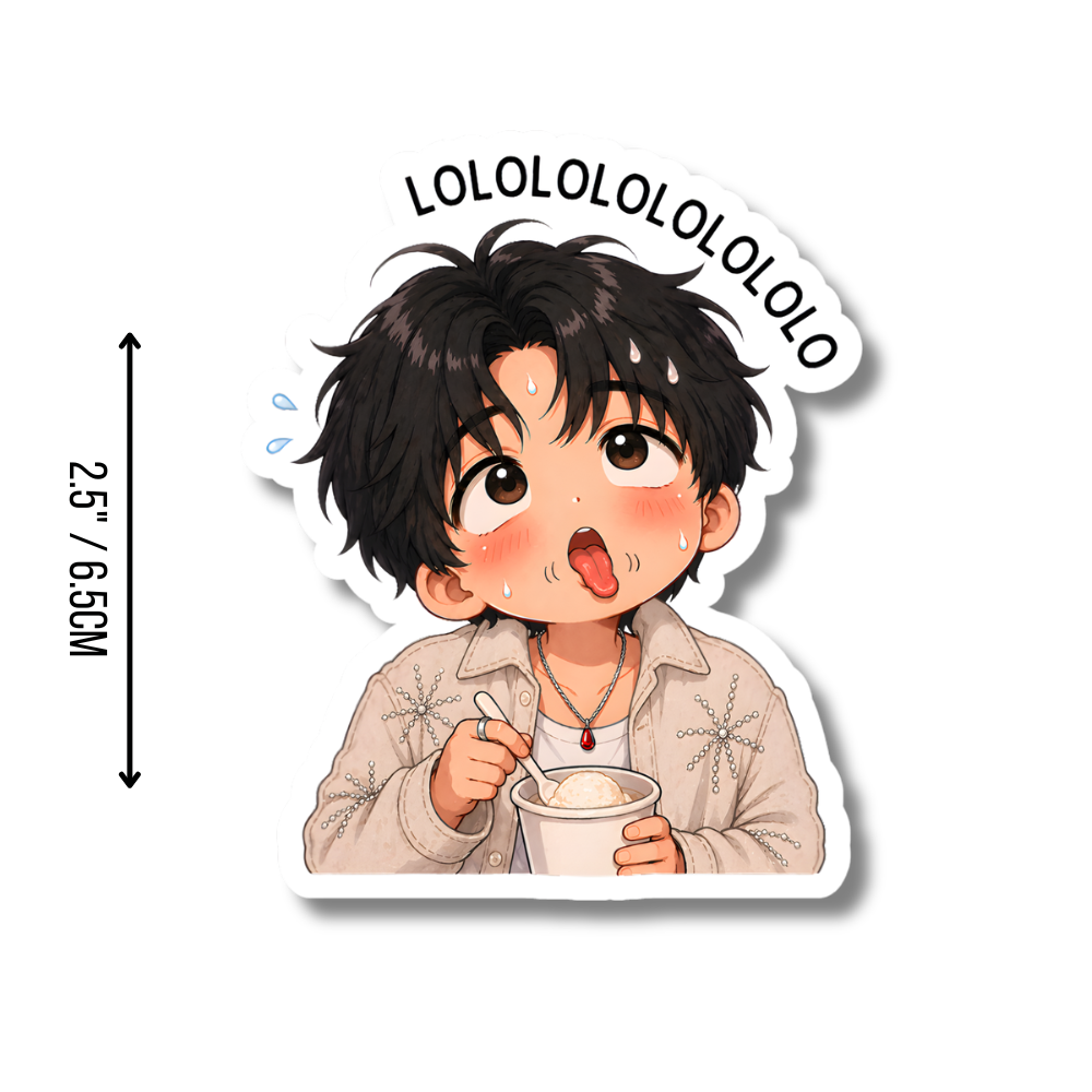 BTS Hot Ones Wings Stickers