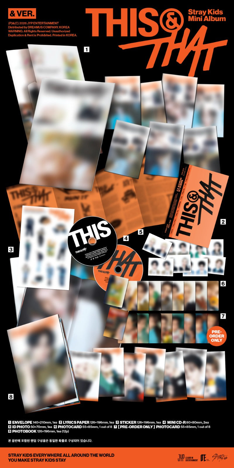 Stray Kids - THIS & THAT (& Ver.)