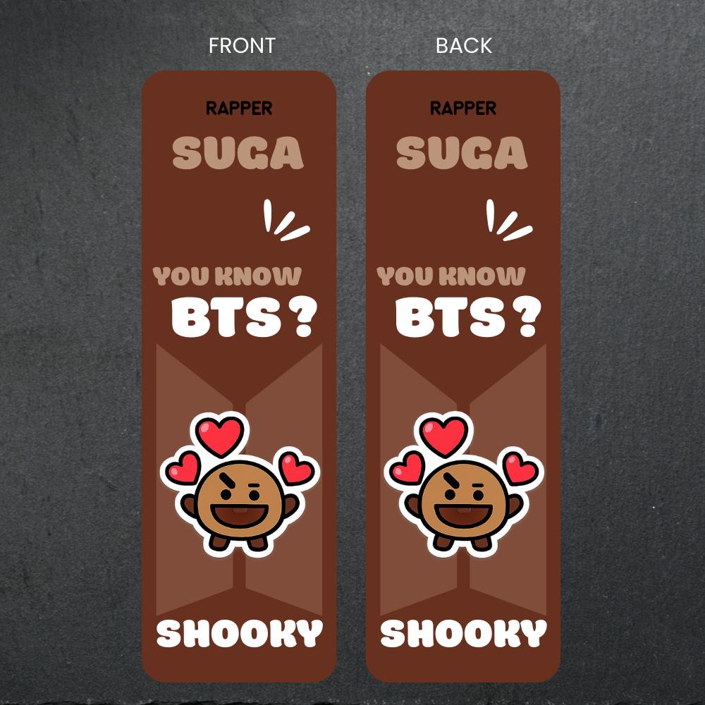 BTS Bookmarks | BT21 Quote Bookmarks | Kpop