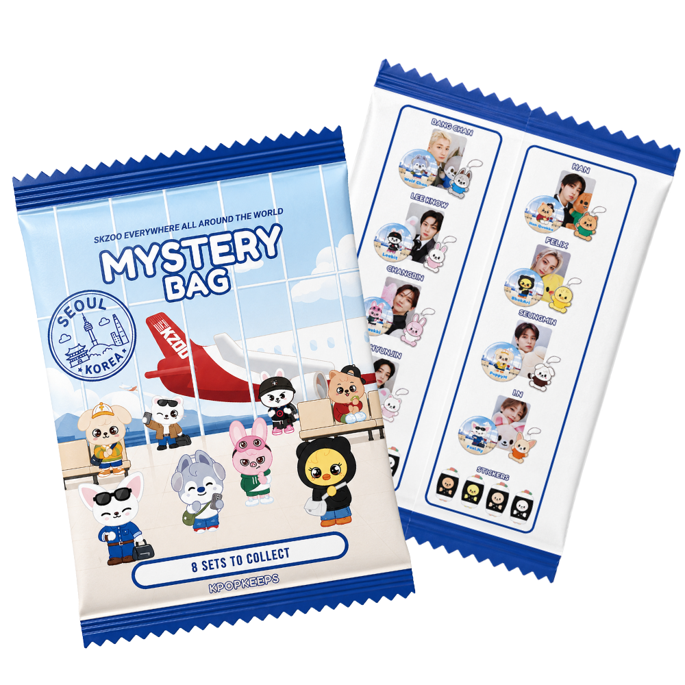[KOREA VER.]  Stray Kids SKZOO Everywhere All Around The World Mystery Bag